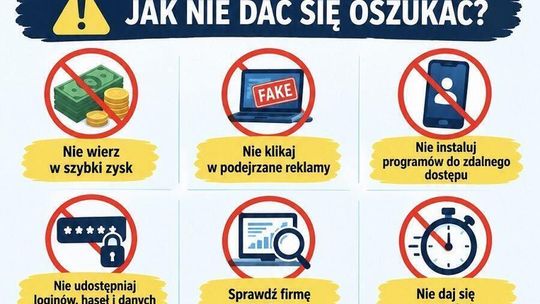 22,5 tys. zł przepadło. Tczewscy policjanci ostrzegają przed fałszywymi inwestycjami