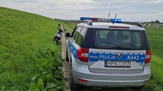 3 promile alkoholu i skuter pod ręką. Policjanci przerwali niebezpieczną jazdę