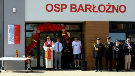 Barłożno świętowało jubileusz 100-lecia OSP i otwarcie nowej remizy. Nie zabrakło atrakcji dla najmłodszych