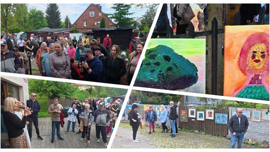 I Przegląd Twórczości Art Brut w ogrodzie i na płocie państwa Mocnych
