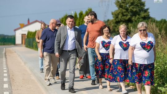 Nowy chodnik w Zdunach już gotowy