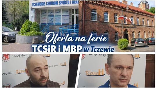 Oferta ferii zimowych 2026 Miejskiej Biblioteki Publicznej i Tczewskiego Centrum Sportu i Rekreacji