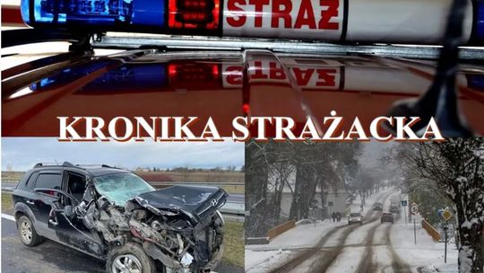 Płonąc kabina ciężarówki. Pożary sadz są wciąż dużym problemem...