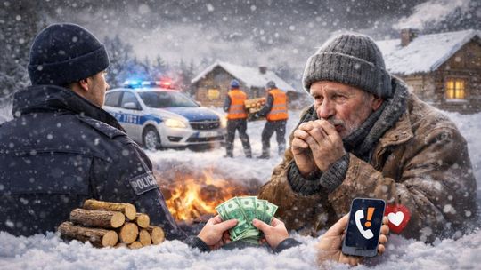Policjanci pomogli 66-latkowi. Akcja zaowocowała podjęciem opieki nad seniorem