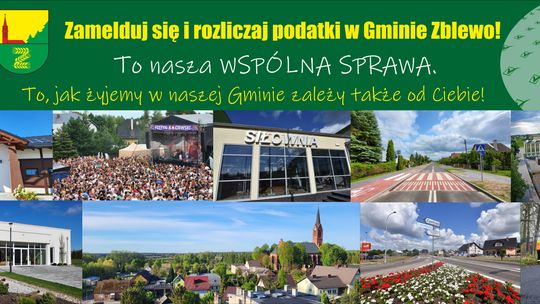 Rozlicz PIT w gminie Zblewo!