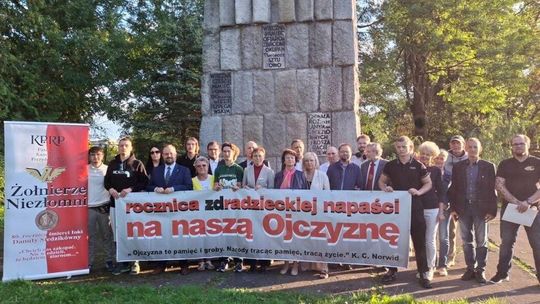 Społeczne Obchody 87. rocznicy napaści ZSRR na Polskę