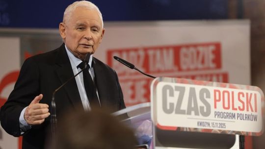 Spotkanie Jarosława Kaczyńskiego w Kasynie Kultury. Inauguracja kampanii „Czas Polski. Program Polaków”
