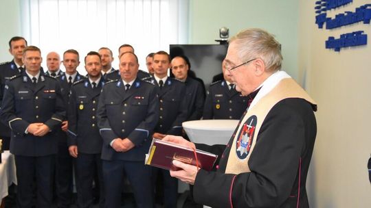 Spotkanie opłatkowe starogardzkich policjantów