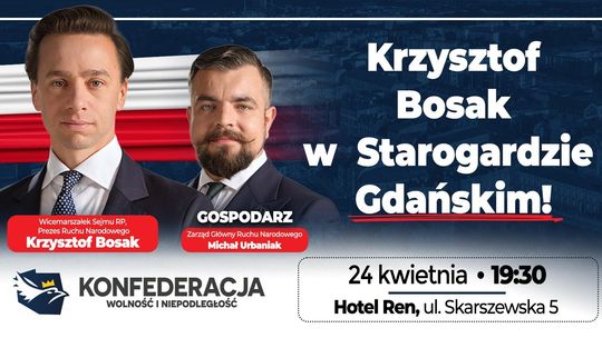 Spotkanie z wicemarszałkiem Sejmu w Starogardzie Gdańskim