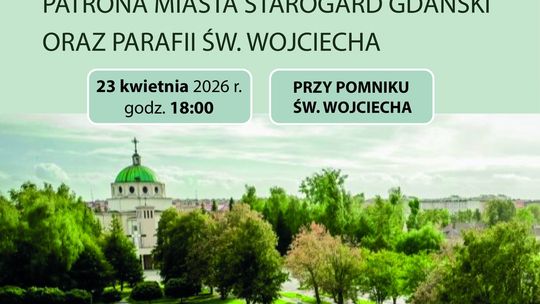 Uroczystości ku czci św. Wojciecha w Starogardzie Gdańskim