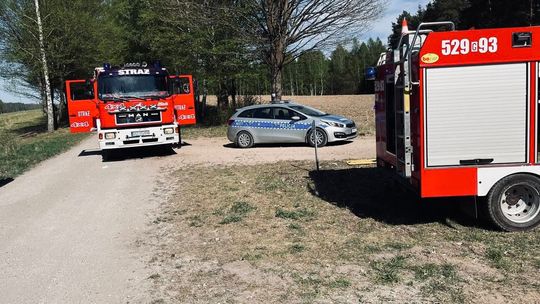 Wypadek w miejscowości Cisowy. Dwie młode kobiety trafiły do szpitala