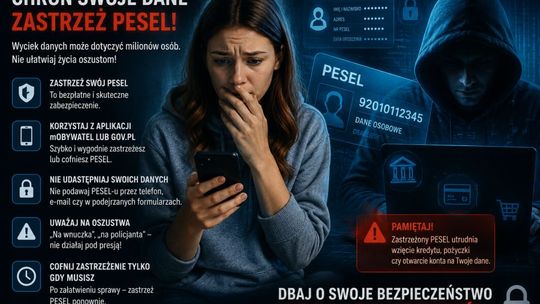 Zastrzeż PESEL i ogranicz ryzyko wykorzystania danych