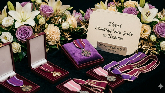 Złote i szmaragdowe gody w Tczewie. Uhonorowano 16 par