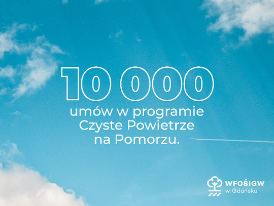 10 000 domów na Pomorzu walczy o czyste powietrze 