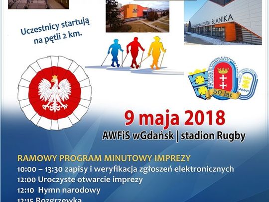 100 km z Nordic Walking na 100-lecie odzyskania Niepodległości