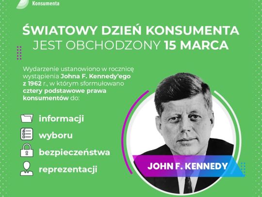 15 Marca 2026 r. - Ważny dzień w kalendarzu. Światowy Dzień Praw Konsumenta