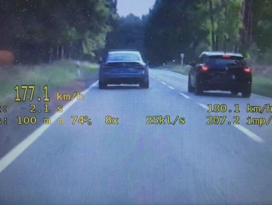 177 km/h w Korne. Kierowca Porsche stracił prawo jazdy.