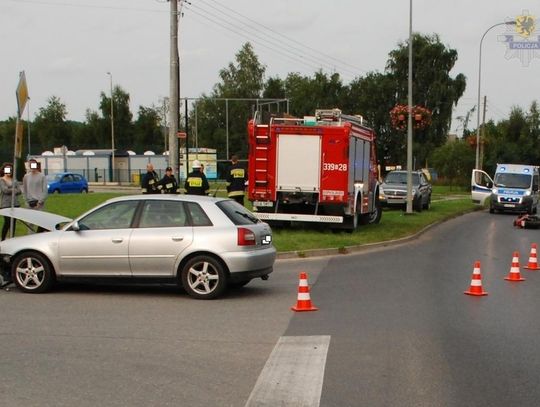 22-letni gdańszczanin motocyklem zderzył się z audi