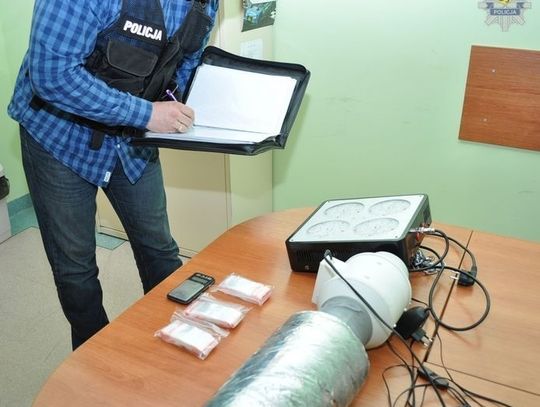 23-latek miał przy sobie kilkanaście woreczków z suszem roślinnym 