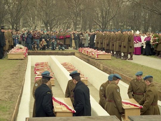 25-lecie pogrzebu Obrońców Poczty Polskiej w Gdańsku 