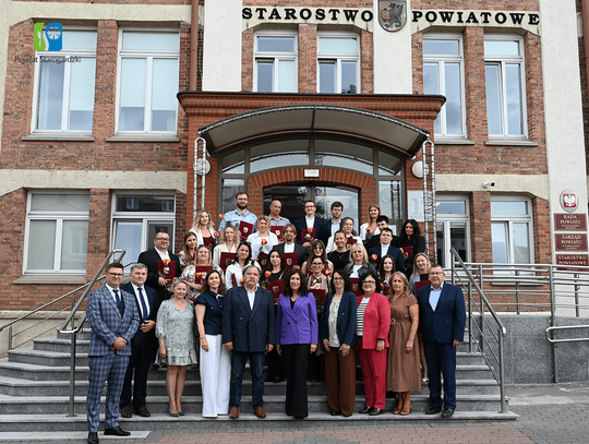 28 nowych nauczycieli mianowanych w szkołach Powiatu Starogardzkiego