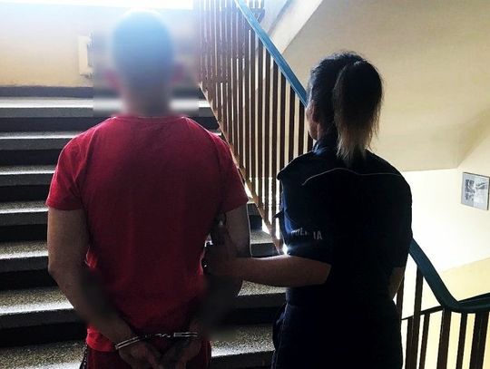 29-letni podpalacza zatrzymany! Użył łatwopalnej cieczy...