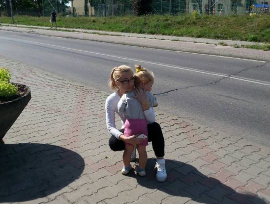 3-latka błąkała się samotnie ulicami Starogardu Gd.