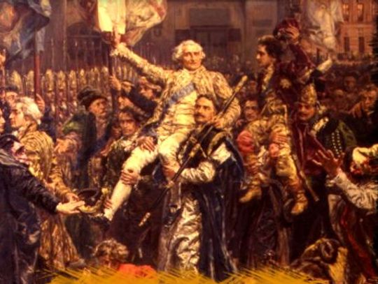 3 maja - manifestacja dumy na Placu Solidarności