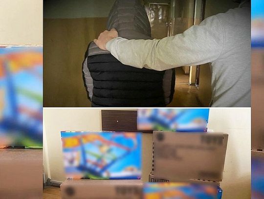 39-latek ukradł z wagonu pociągu 29 kartonów z zabawkami!