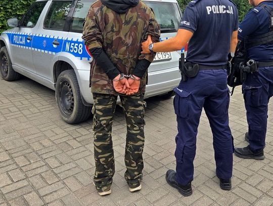 39-latek zatrzymany za kradzieże sklepowe