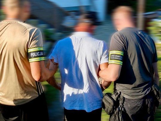 41-latek z Mołdawii zatrzymany przez policjantów i Straż Graniczną