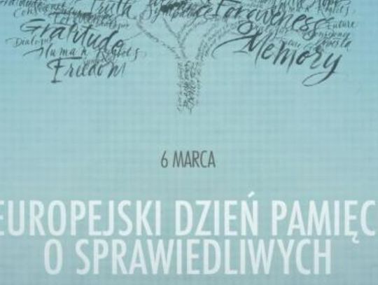 5 marca 2025 r. - Ważny dzień w kalendarzu. Europejski Dzień Pamięci o Sprawiedliwych