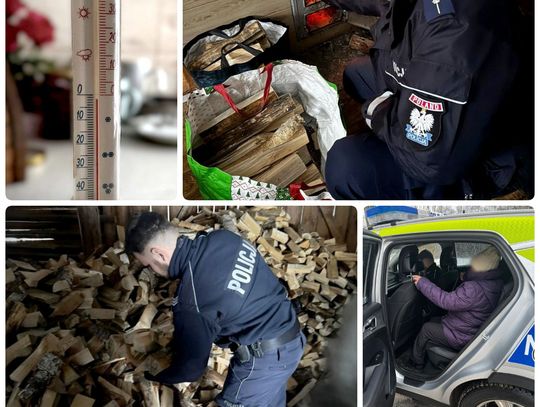 68-letniej kobiecie groziło zamarznięcie we własnym domu. W mieszkaniu panowała temperatura –7°C. Pomogli policjanci