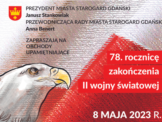 78. rocznica zakończenia II wojny światowej. Zapraszamy na uroczystości