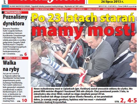 A Ty masz już swój Kurier Kwidzyński?