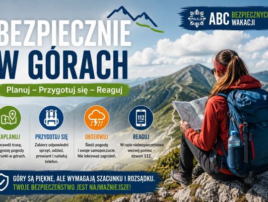 ABC Bezpiecznych Wakacji. Policjanci ruszają z letnią akcją informacyjną