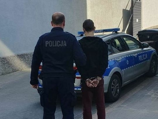 Agresywny 20-latek zatrzymany za posiadanie znacznych ilości mefedronu