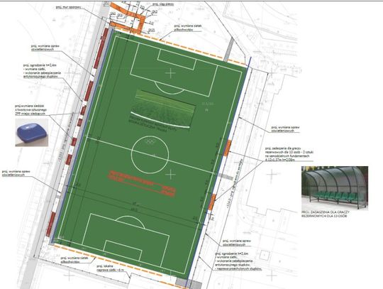 Akademia Wychowania Fizycznego i Sportu w Gdańsku zmodernizuje boisko piłkarskie z nawierzchnią syntetyczną