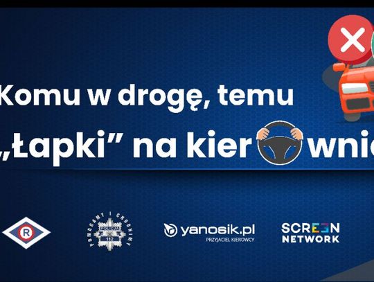 Akcja Policji - "Łapki na kierownicy". Rozmowa podczas jazdy przez telefon grozi wysokim mandatem!