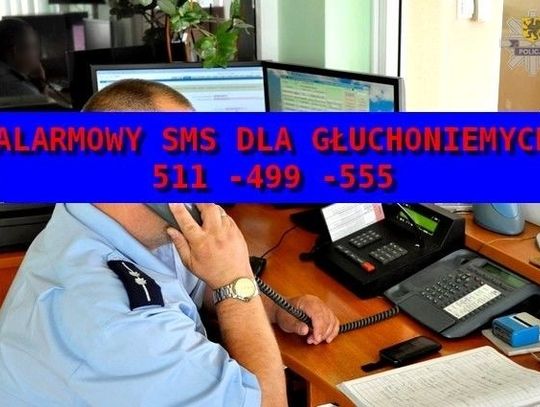 Alarmowy SMS dla głuchoniemych - ułatwienie dla osób mających problemy z komunikacją werbalną