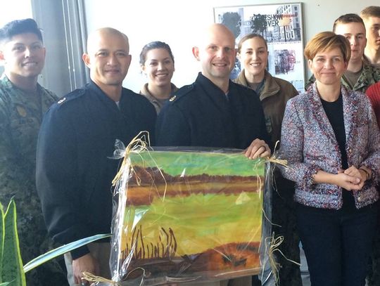 Amerykańscy żołnierze z wizytą w ZSI