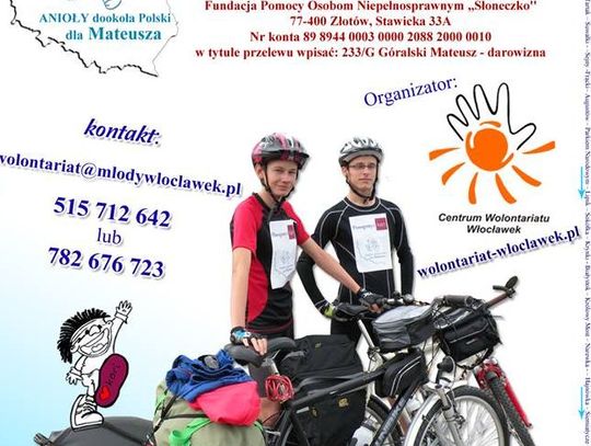 Anioły dookoła Polski dla Mateusza