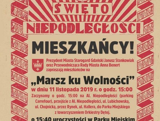 Anna Benert: Bądźmy razem 11 listopada. Gazeta Kociewska zaprasza na Marsz ku Wolności