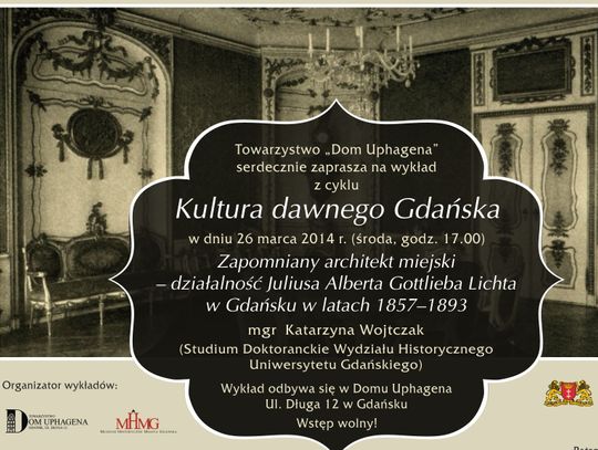 Arch. Licht postacią ciągle jeszcze mało znaną