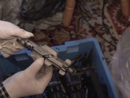 Arsenał w mieszkaniu