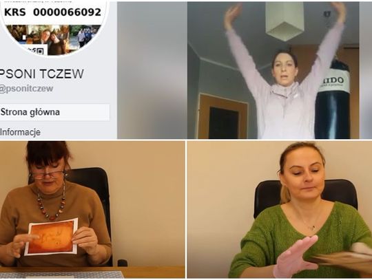 Audiobooki, pokazy rękodzielnicze, ćwiczenia... Pracują z niepełnosprawnymi na odległość w świecie wirtualnym