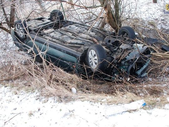 Auto dachowało w Bogatce