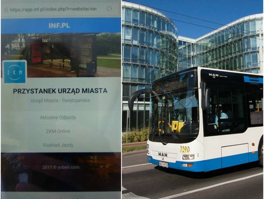 Autobus sam Cię powiadomi, kiedy przyjedzie 
