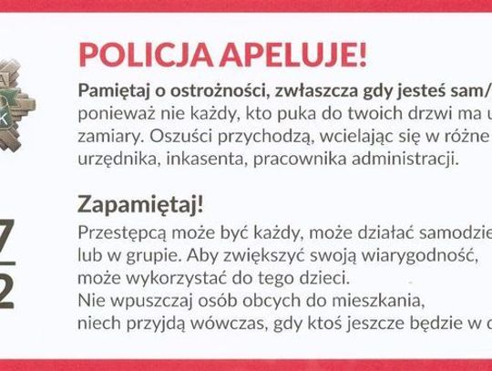 Babciu! To nie twój wnuczek!  Dziadku! to nie policjant!