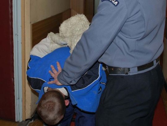 Badyci rzucali w goniących ich policjantów kłodami drewna